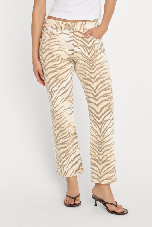 VINTAGE STRAIGHT ANKLE | BROWN TIGER