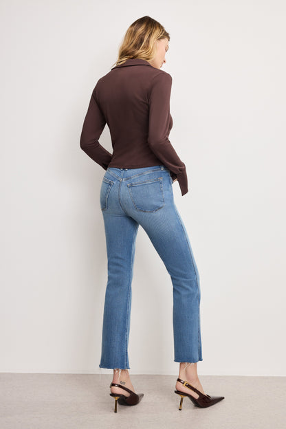 SOFT TECH GOOD KICK FLARE JEANS | INDIGO1026