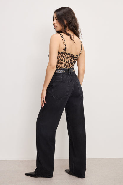 GOOD PETITE 90s RELAXED JEANS | BLACK406