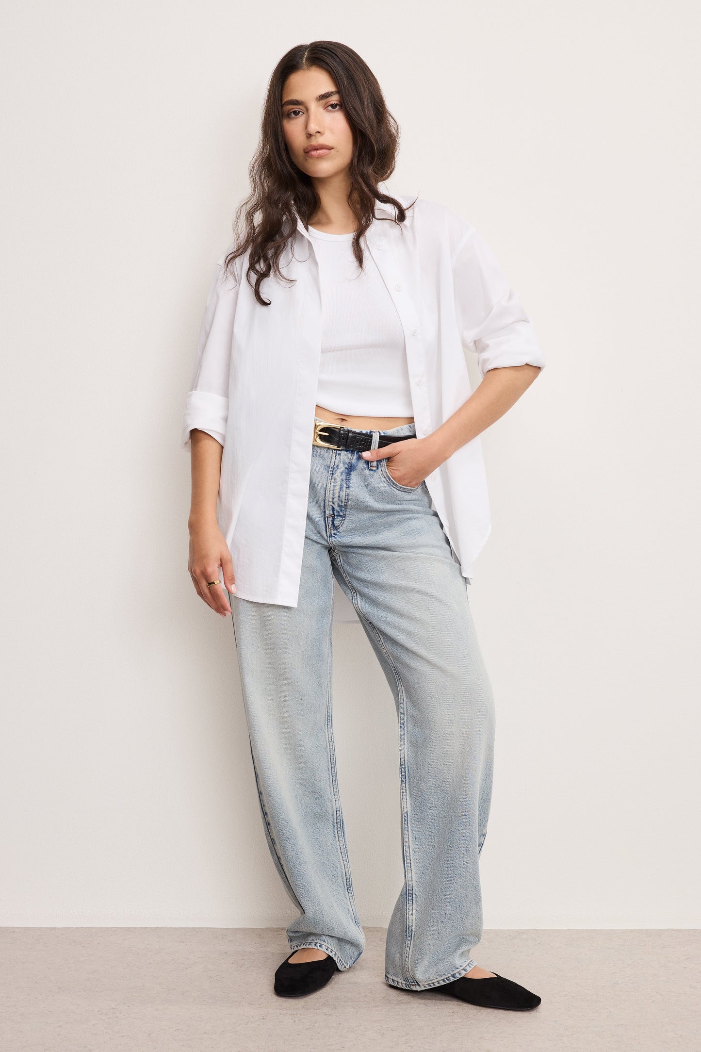 GOOD PETITE 90s RELAXED JEANS | INDIGO1075