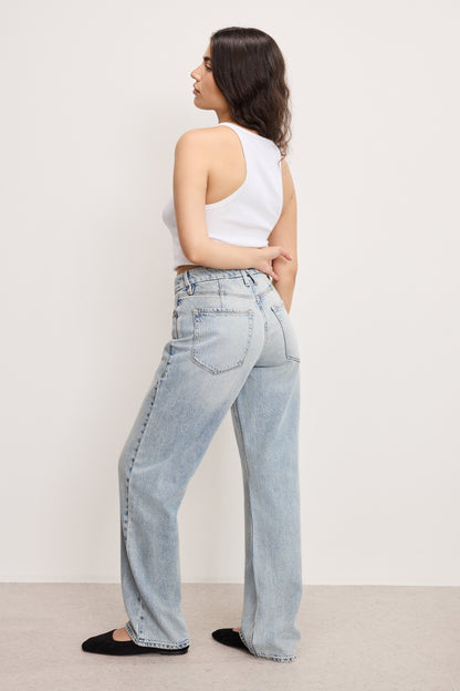 GOOD PETITE 90s RELAXED JEANS | INDIGO1075