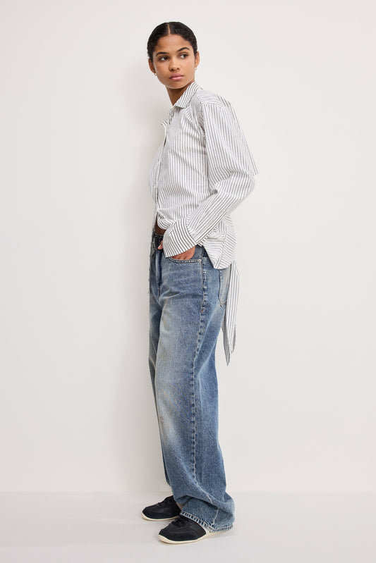 GOOD LOW RISE BAGGY JEANS | INDIGO1001