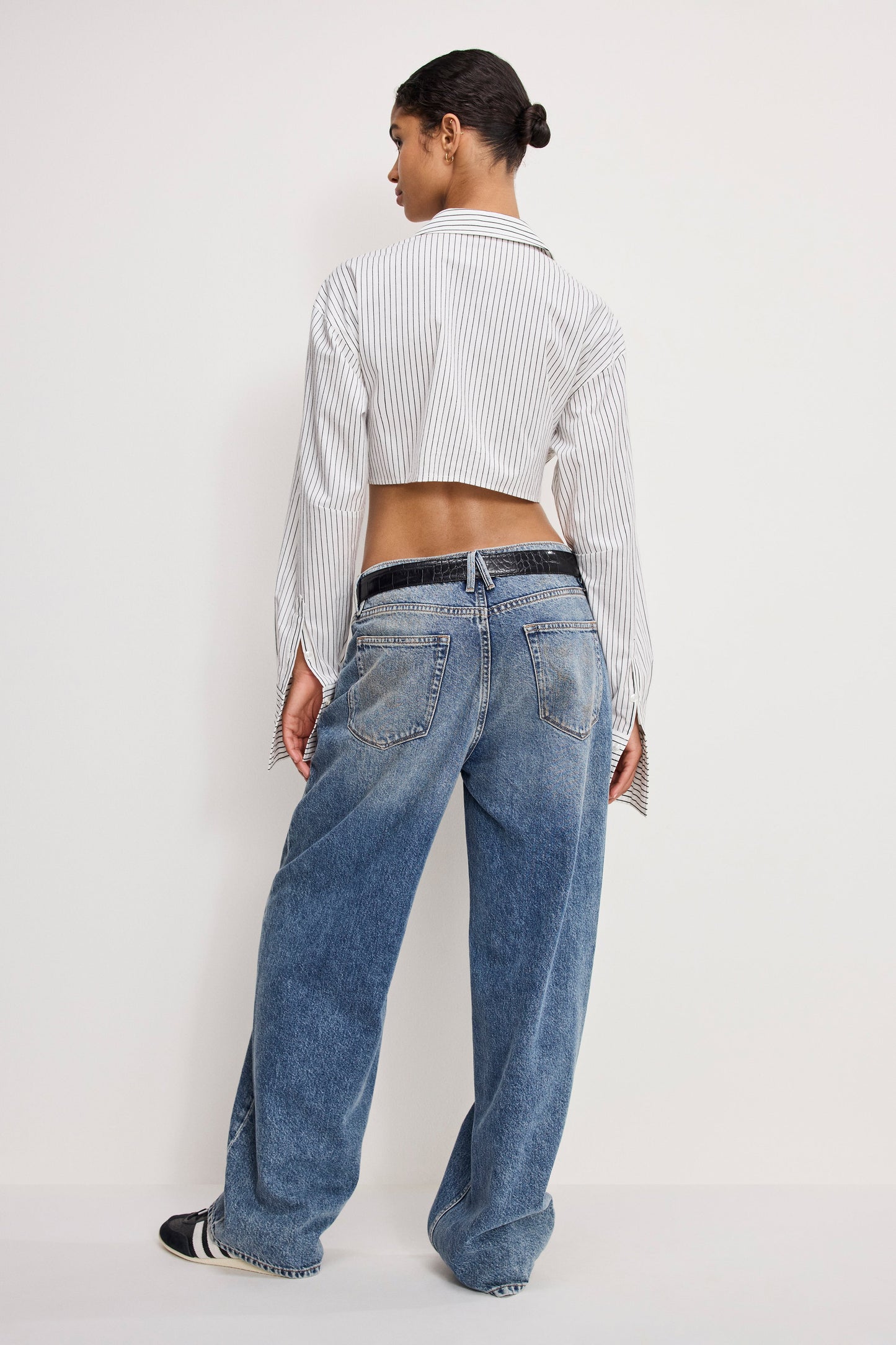 GOOD LOW RISE BAGGY JEANS | INDIGO1001