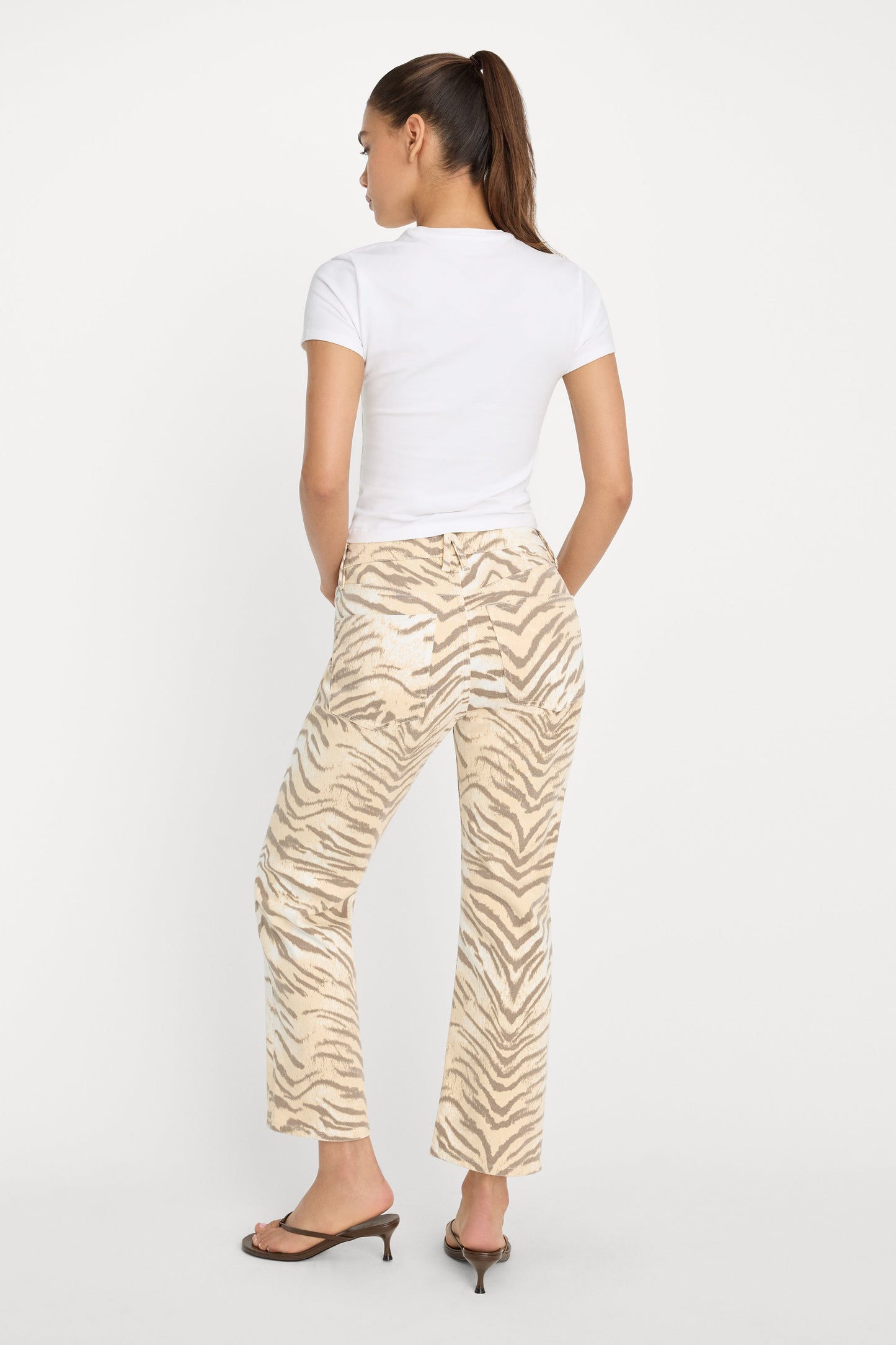 VINTAGE STRAIGHT ANKLE | BROWN TIGER