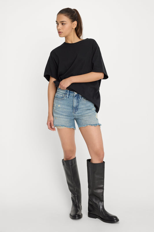 BOMBSHELL SHORT | INDIGO1110