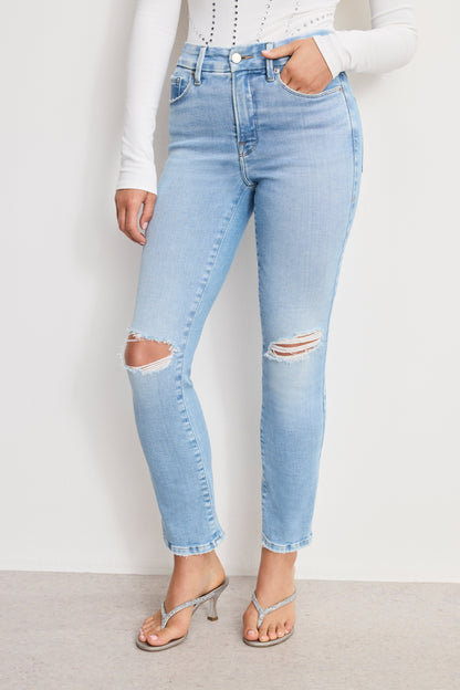 DOLLY JOLEANS STRAIGHT JEANS | INDIGO1081
